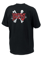 Men's Icon Black Skull T-Shirt